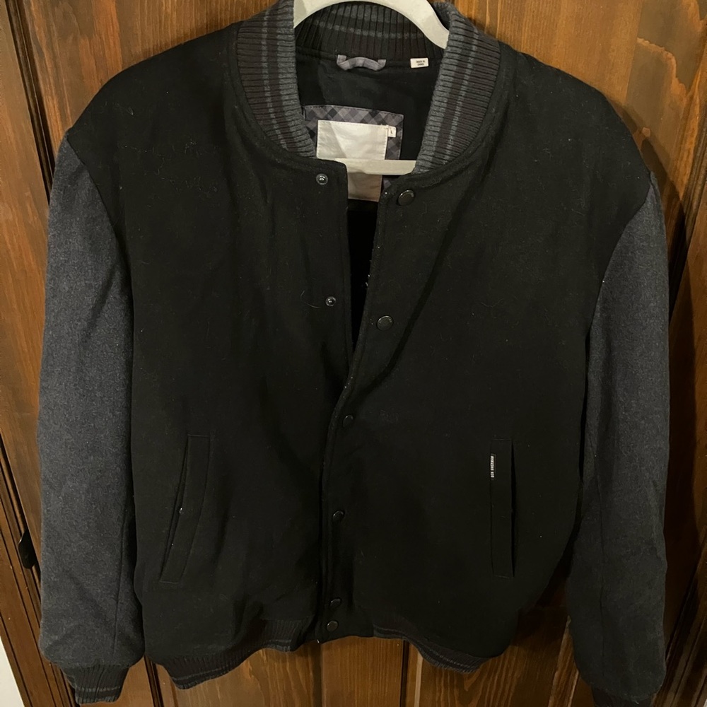 BEN SHERMAN VARSITY JACKET LARGE